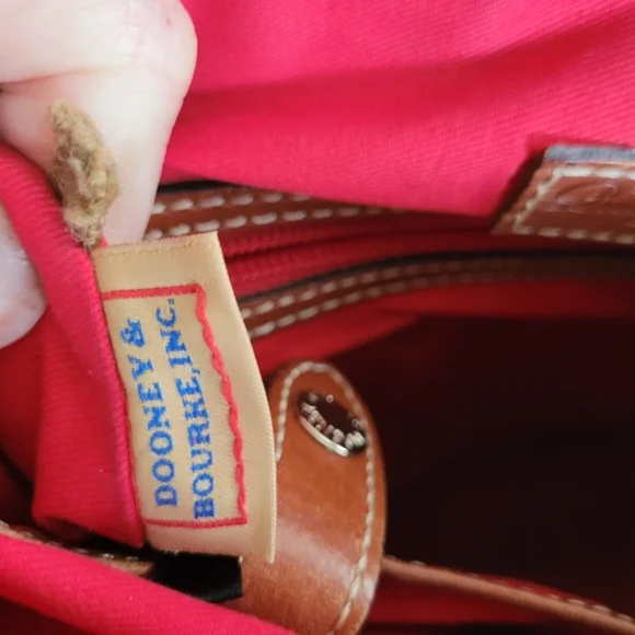 Dooney & Bourke Black and Brown Bag - Picture 11 of 12